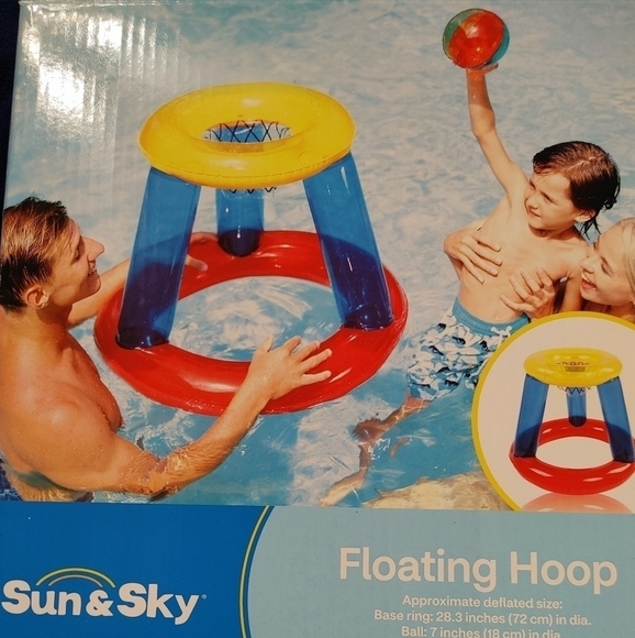 NWOT Sun & Sky Floating Hoop for pools - Picture 3 of 9